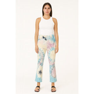 Mother Superior The Tripper High-Rise Swirling Secrets Ankle Jeans - Size 30